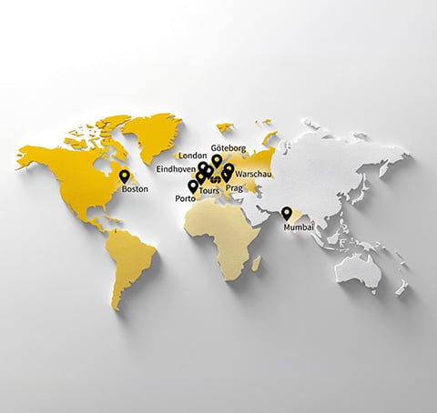 Regional verwurzelt, weltweit für Sie da.