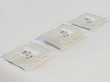Product bags in size of letter box